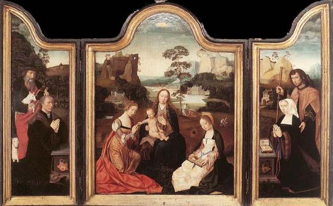  Virgin and Child with St Catherine and St Barbara